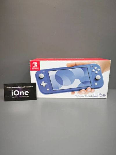 Лот: 21521417. Фото: 1. Nintendo Switch Lite Blue (Новая... Консоли