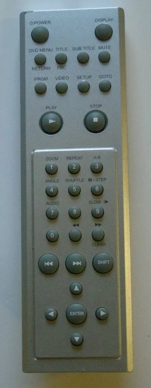 Лот: 8267357. Фото: 1. Пульт AEG DVD-593 БУ. Пульты ДУ