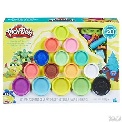 Лот: 17831894. Фото: 1. Набор для лепки Play-Doh Горы... Для лепки