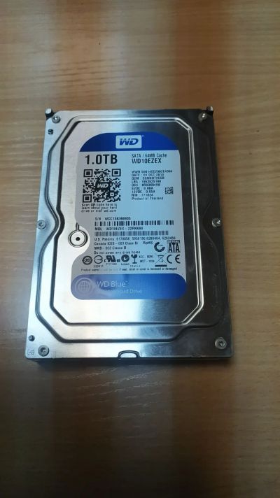 Лот: 20628063. Фото: 1. HDD 1TB WD (жесткий диск SATA... Жёсткие диски (HDD)