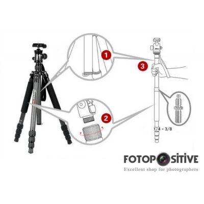 Лот: 3480951. Фото: 1. Штатив трипод Sinno LC-3425Z. Штативы, держатели