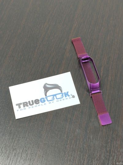Лот: 15398851. Фото: 1. Ремешок Xiaomi Mi Band 4 Миланская... Ремешки, браслеты