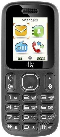 Лот: 2420050. Фото: 1. Телефон Fly DS113 черный - новый... Кнопочные мобильные телефоны