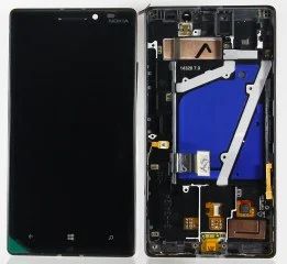 Лот: 9283343. Фото: 1. Дисплей Nokia 930 модуль Черный... Дисплеи, дисплейные модули, тачскрины