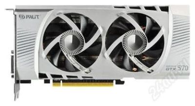 Лот: 2497986. Фото: 1. Palit GeForce GTX 570. Видеокарты