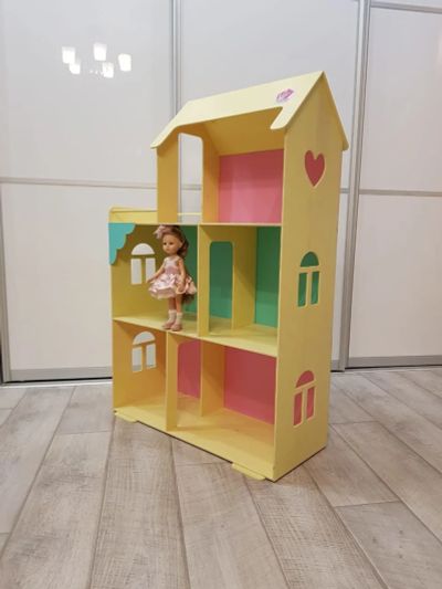 Лот: 12475467. Фото: 1. Кукольный большой дом для барби. Игровые домики, палатки