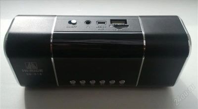 Лот: 2579473. Фото: 1. портативная колонка sd-818 (mp3-плеер... Музыкальные центры, магнитолы