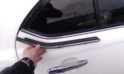 Лот: 3124614. Фото: 1. Молдинг правой задней двери toyota... Кузов