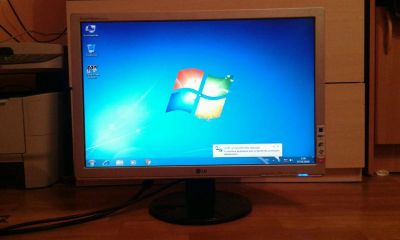 Лот: 7481883. Фото: 1. монитор LG Flatron w2242s диагональ... ЖК-мониторы