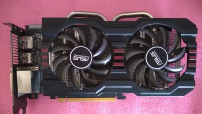 Лот: 18244527. Фото: 1. Видеокарта ASUS AMD Radeon R7... Видеокарты