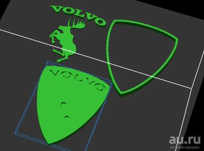Лот: 13820374. Фото: 1. Шильдик эмблема Volvo. Детали тюнинга