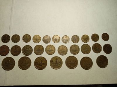 Лот: 18435300. Фото: 1. 1,2,3 копейки. 70-е года. Всё... Россия и СССР 1917-1991 года
