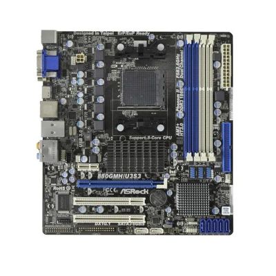Лот: 17299799. Фото: 1. ASRock 880GMH/U3S3. Материнские платы