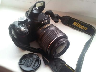 Лот: 6940941. Фото: 1. Nikon D3100 KIT. Цифровые зеркальные