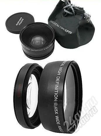 Лот: 943981. Фото: 1. Wide/macro Converter 0,45x 52mm. Светофильтры