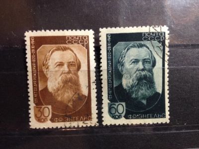 Лот: 5253060. Фото: 1. 1945 125 лет со дня рождения Фридриха... Марки