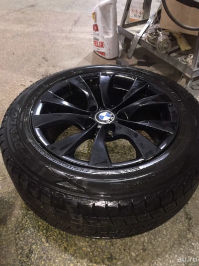 Лот: 13567018. Фото: 1. Колеса BMW r17 5*120. Шины