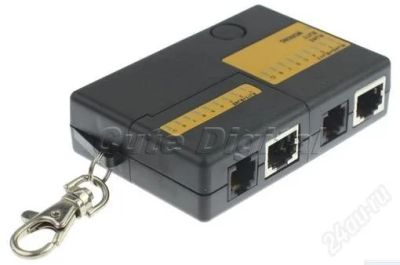 Лот: 1810099. Фото: 1. Мини LAN Тестер RJ45 RJ11. Новый... Другое (сетевые устройства)
