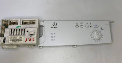 Лот: 21370401. Фото: 1. Indesit wisn 101 б/у модуль стиральной... Запчасти для стиральных и посудомоечных машин