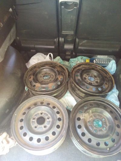Лот: 16037174. Фото: 1. диски штампованые Nissan R15. Диски