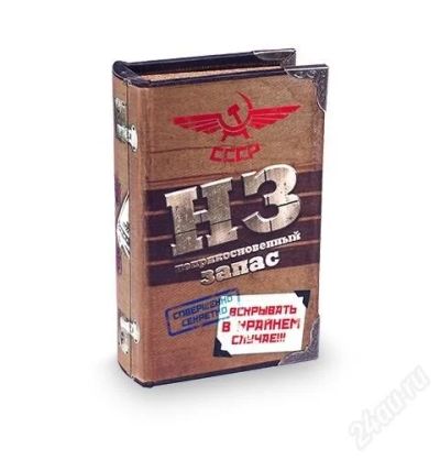 Лот: 2494653. Фото: 1. Книга-сейф "Неприкосновенный запас... Сувенирные мелочи