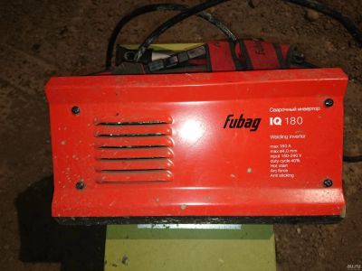 Лот: 12787221. Фото: 1. Сварочный инвертор Fubag IQ 180. Сварочные аппараты