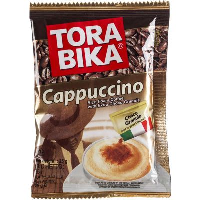 Лот: 9047626. Фото: 1. Кофе Torabika Капучино с доп.пакетом... Чай, кофе, какао