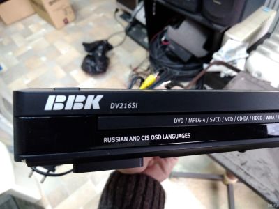 Лот: 13309221. Фото: 1. DVD BBK DV216SI. DVD, Blu-Ray плееры