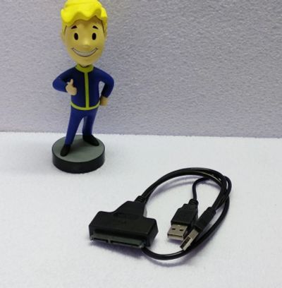 Лот: 8473677. Фото: 1. USB SATA адаптер переходник для... Другое (комплектующие)