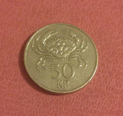 Лот: 7161393. Фото: 1. 50 крон 2001 года. Исландия. Европа