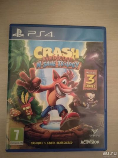 Лот: 13692632. Фото: 1. Crash Bandicoot N. Sane Trilogy... Игры для консолей