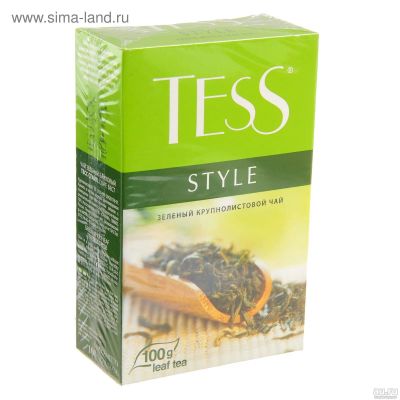 Лот: 13722760. Фото: 1. Чай "Tess" Стайл 100гр. Чай, кофе, какао