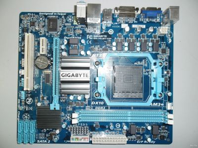 Лот: 14997453. Фото: 1. Gigabyte ga 78lmt-s2p v5/FX-4100... Комплекты запчастей