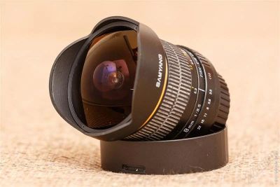 Лот: 2869277. Фото: 1. Samyang 8mm f/3.5 AS IF MC Fish-eye... Объективы