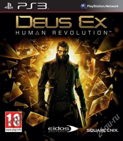Лот: 2209276. Фото: 1. Deus Ex Human Revolution [PS3... Игры для консолей