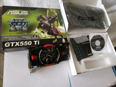Лот: 13597504. Фото: 1. Видеокарта GTX550Ti. Видеокарты