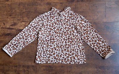 Лот: 10406893. Фото: 1. Водолазка Gymboree леопардовая... Рубашки, блузки, водолазки