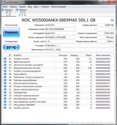 Лот: 10788482. Фото: 1. WD Blue. Жёсткие диски (HDD)