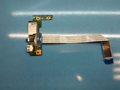 Лот: 20731226. Фото: 1. Б/У плата с разъёмами USB, Audio... Платы расширения, контроллеры, доп. порты