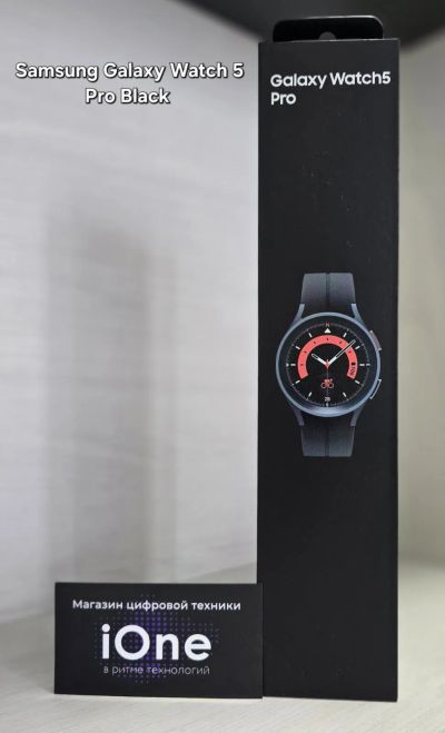 Лот: 24955194. Фото: 1. Samsung Galaxy Watch 5 Pro Black... Смарт-часы, фитнес-браслеты, аксессуары