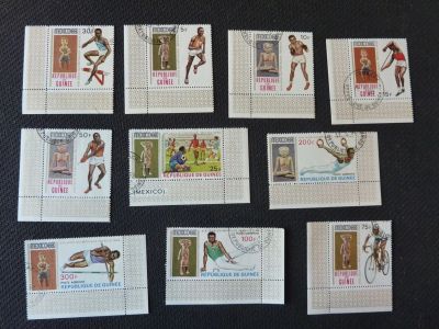 Лот: 12196128. Фото: 1. 1969.Гвинея. Олимпийские игры... Марки
