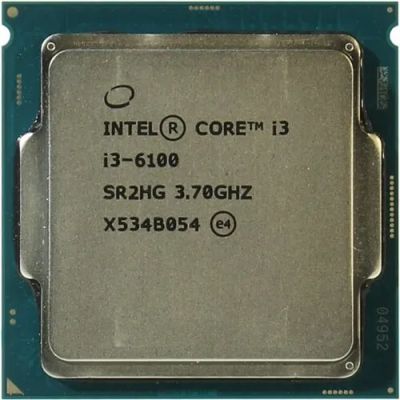 Лот: 13882764. Фото: 1. Процессор Intel Core i3 6100 3... Процессоры