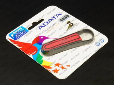 Лот: 6075731. Фото: 1. Флешка USB 64 Gb Adata. Чехлы, бамперы