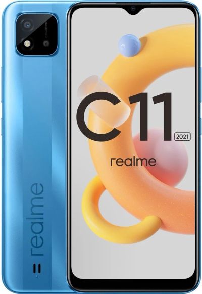 Лот: 17796504. Фото: 1. Смартфон realme C11 2021 2/32Gb... Смартфоны
