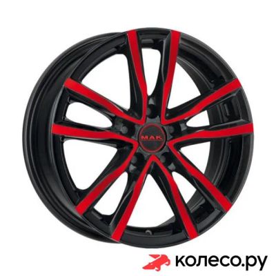 Лот: 25221312. Фото: 1. Milano 7x17/5*114.3 D76 ET40 Black... Диски