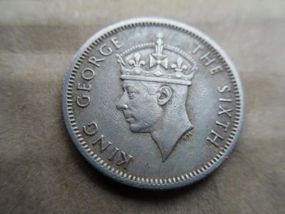 Лот: 10815762. Фото: 1. Малайя 10 центов 1950. Остальные страны