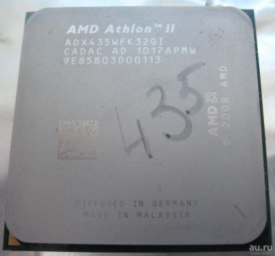 Лот: 9441274. Фото: 1. AMD Athlon II X3 435 (rev. C2... Процессоры