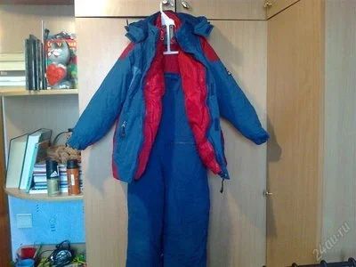 Лот: 2212721. Фото: 1. комплект пуховик и комбинезон... Верхняя одежда