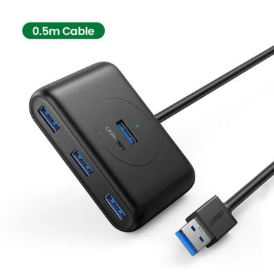 Лот: 21574392. Фото: 1. USB-хаб UGREEN USB 3.0 Hub, 0... USB хабы