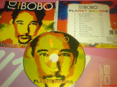 Лот: 5927904. Фото: 1. D.J. BOBO-Planet Colors (cd album... Аудиозаписи